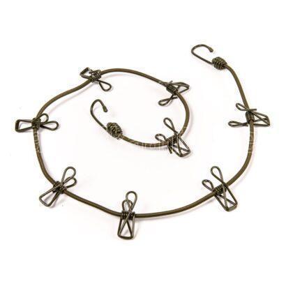 Ligne à linge impaire avec pinces à linge