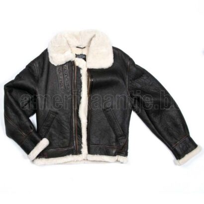 Veste de pilote en cuir US B3