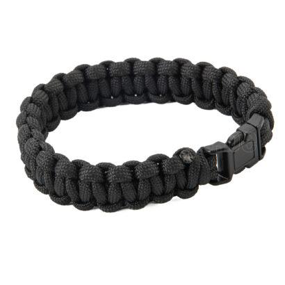 15 mm para bracelet - black