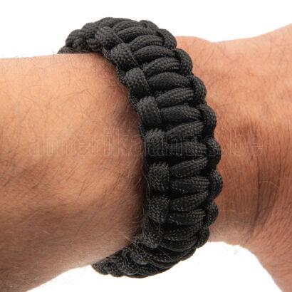 Alternative view of 22 mm para armband - zwart