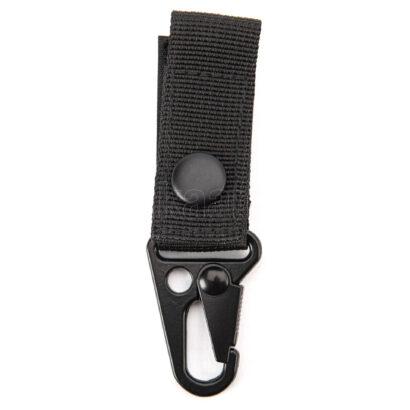 Tactical key ring 7 cm black
