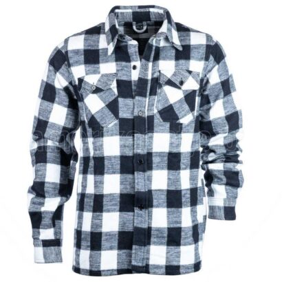 Chemise de bûcheron blanche