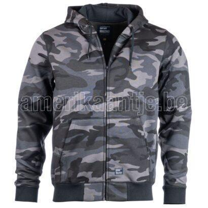 Sweat à capuche Redstone camo foncé