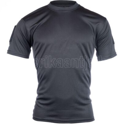 TACTICAL T-SHIRT QUICKDRY ZWART