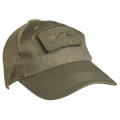 Mil-Tec Net Baseball Cap - Olive