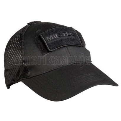 Mil-Tec Net Baseball Cap - Black