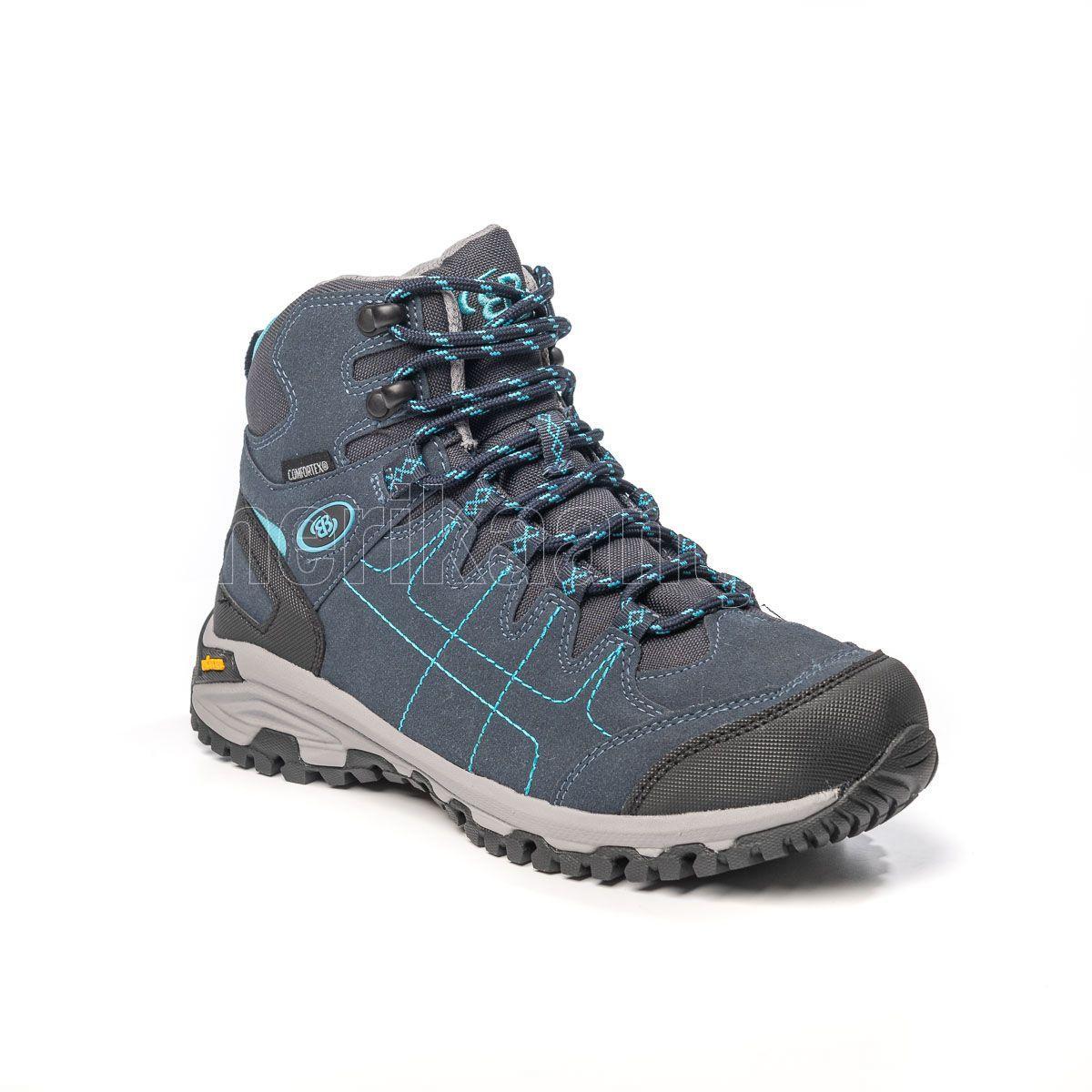 Brütting Dames Mount Meloni – Trekking- En Wandellaarzen – Waterdicht, Antislip En Schokabsorberend