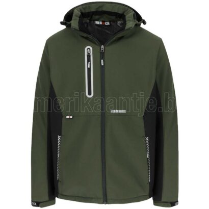 Herock - Veste softshell Taris kaki