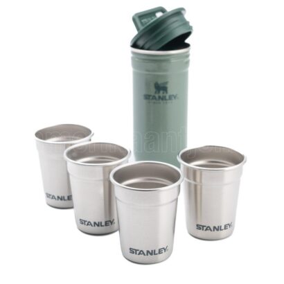 Stanley Nesting Shot Glass Set - Hammertone Green
