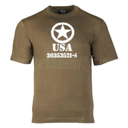Allied Star T-Shirt - Olive