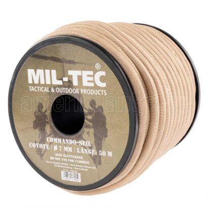 Vue alternative de Commando 50 m x 7 mm koord - coyote