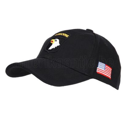 Baseball cap 101st Airborne - Black