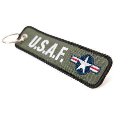 Vue alternative de Sleutelhanger USAF #128