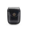 étui en cuir noir pour briquet coupe-vent-1