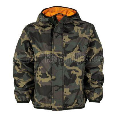 Coupe-vent camouflage pour enfants