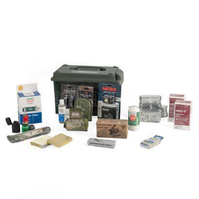 Prepper Package V2 in Plastic Ammunition Case