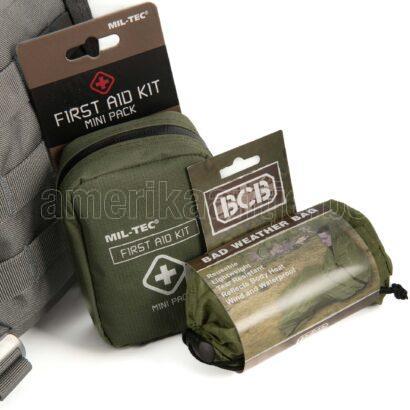 Vue alternative de Prepper Pakket V2 in US Assault Rugzak