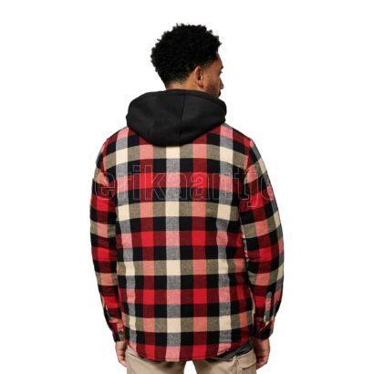 Vue alternative de Hard Yakka Men’s Quilted Shacket - Red