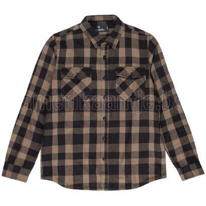 Vintage Industries Globe Heavyweight Shirt - Beige Check