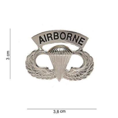 Emblem metal Airborne parawing #7061