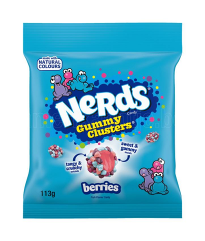 Nerds Gummy Clusters Berries 113gr