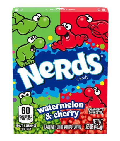 Nerds Watermelon Cherry 46,7gr
