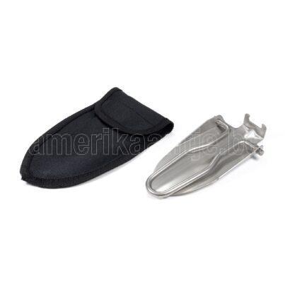 BasicNature Folding Shovel Stainless Steel