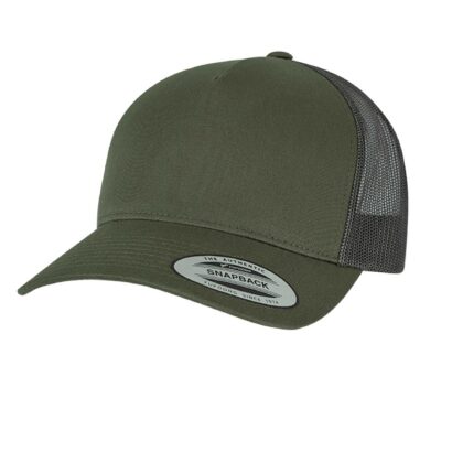 YP CLASSICS® RETRO TRUCKER CAP - Khaki