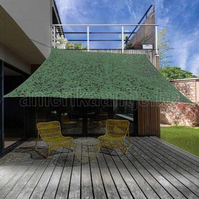 Alternatief beeld van Schaduwdoek Camouflage Groen