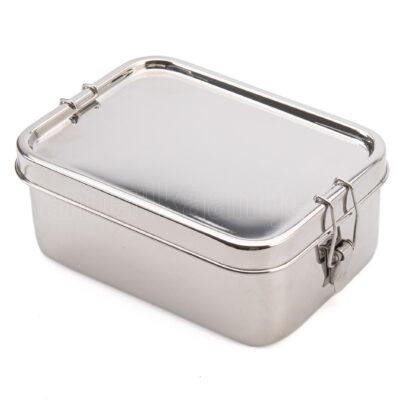 ECOlunchbox Bento Wet Box Large Rectangle : boîte à repas étanche en acier inoxydable