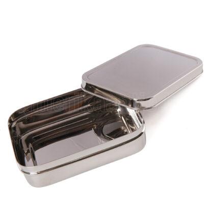 Boîte à repas ECOlunchbox Solo Rectangle en acier inoxydable, 850 ml