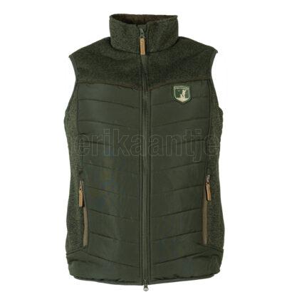 Percussion Alaska Sleeveless Quilted Hunting Waistcoat, Khaki