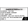 3123-panzer-vi-tiger-i-no-131-technical-specification