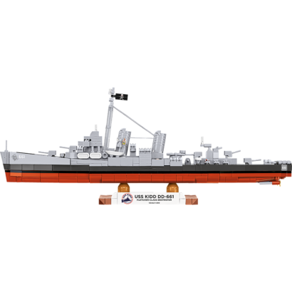 Alternatief beeld van USS Kidd DD-661