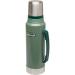 Stanley-Classic-Vacuum-Insulated-thermos-Bottle-1.1qt-Hammertone-Green-Hero-Exploded