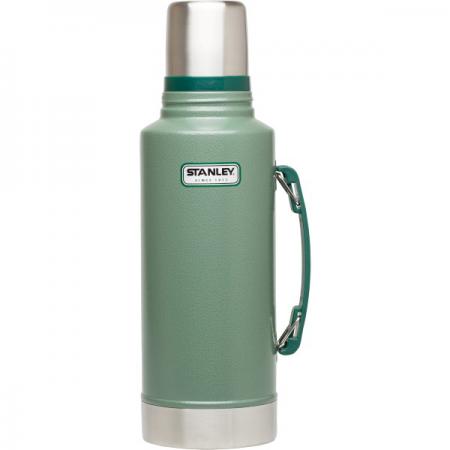 Stanley-Classic-Vacuum-Insulated-thermos-Bottle-2qt-Hammertone-Green