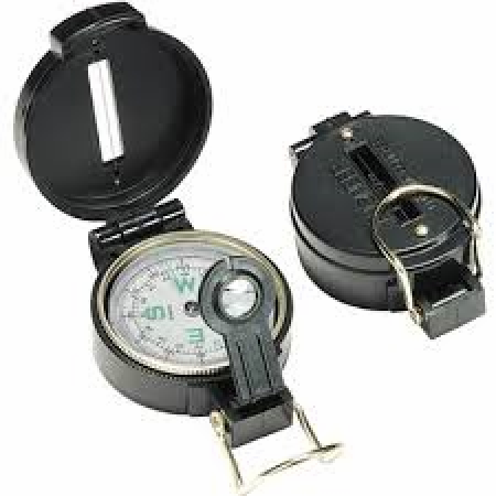lensatic kompas